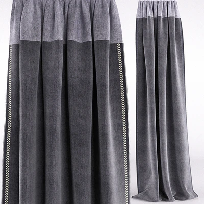 CURTAIN WITH ZIPPER — Ver 3