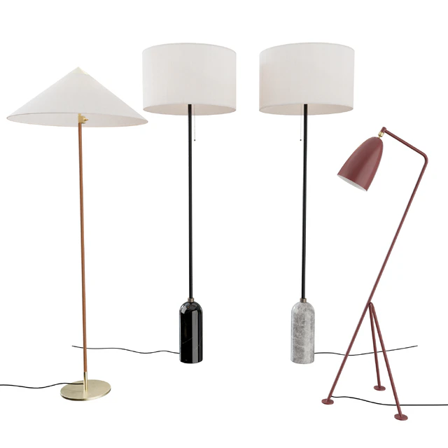 Gubi Floor Lamps Collection — Descargar