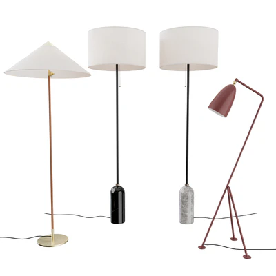 Gubi Floor Lamps Collection — Ver 1