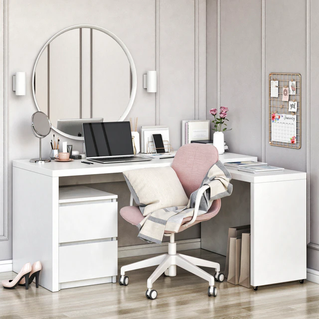 IKEA MALM corner workplace — Скачать