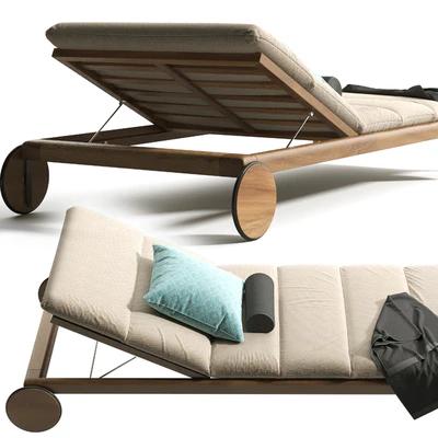 Cruise Teak Sunbed — Вид 3