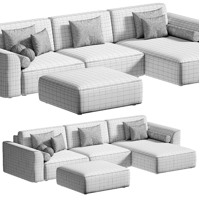 Corner Sofa Space-2, Space-2 Sofa — Descargar