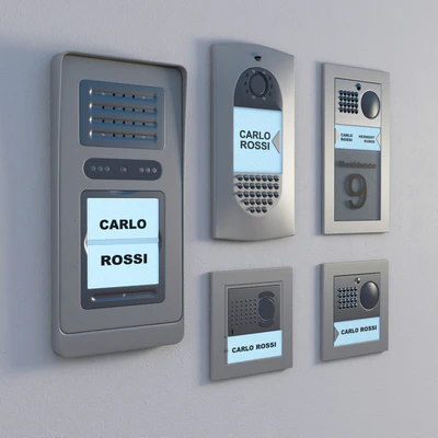 intercom, interphone, entryphone — Ver 1