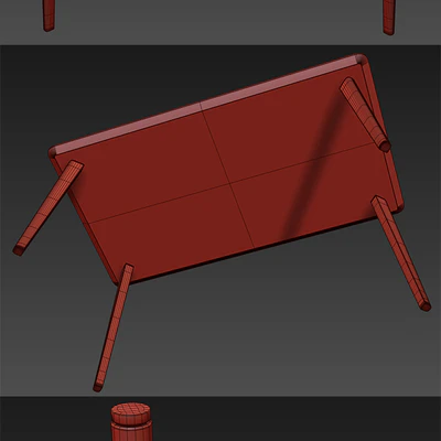 IKEA LISABO dinner table — Вид 2