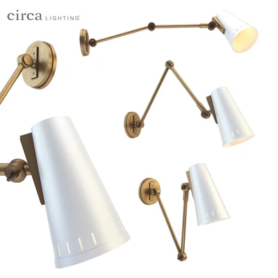Antonio Adjustable Two Arm Wall Lamp — Ver 1