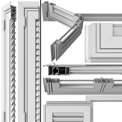 Shutter blind system for windows and doors — Ver 4