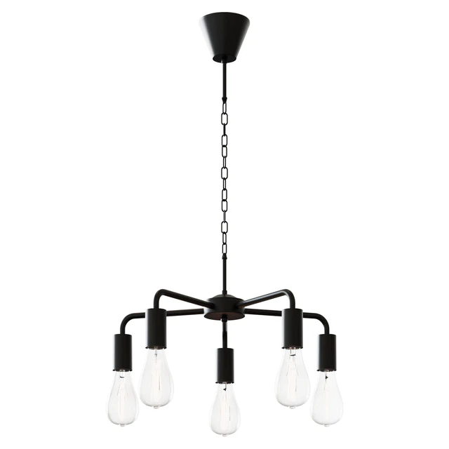 Chandelier VITALUCE Edwin 5xE27 max. 60W # 80319410 — Descargar