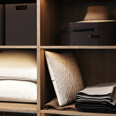 Wardrobe with filling and two front options — Ver 3