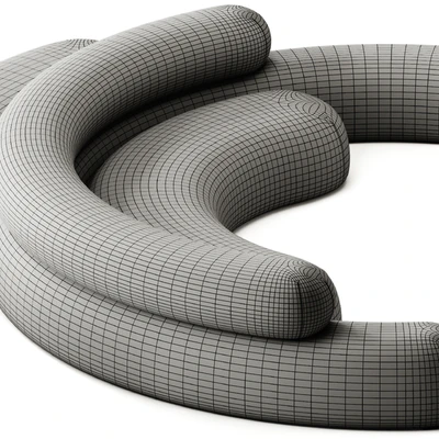 Adrenalina Nefelibata 6 Modular Sofa — Ver 3
