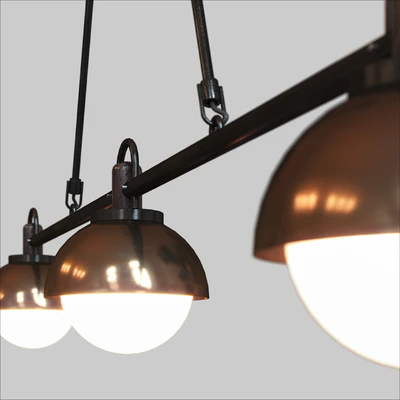 3 ARC ISLAND Pendant Lights — Ver 2