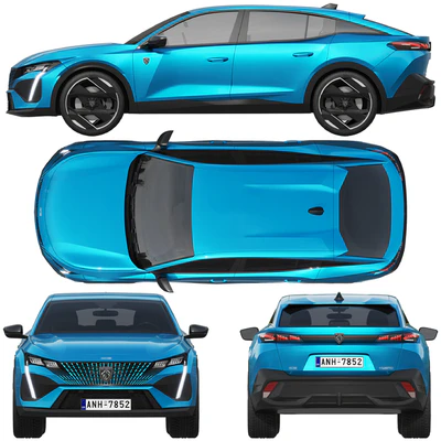 Peugeot 408 2022 — Ver 3