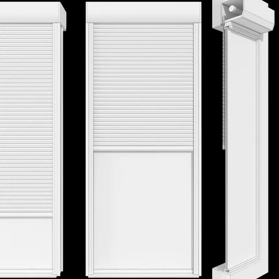 Витражные окна с рольставни — Вид 2