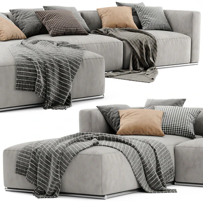 Poliform Shangai Chaise Longue Sofa 2 — Ver 3
