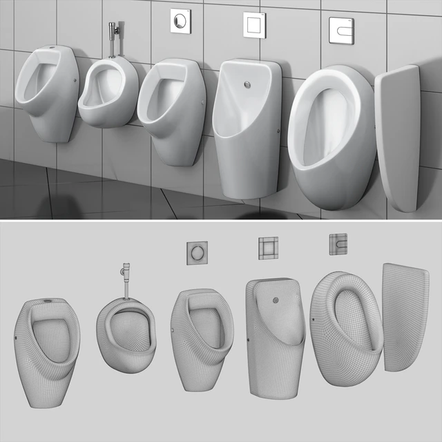 Cersanit set 74 urinal partition set — Descargar