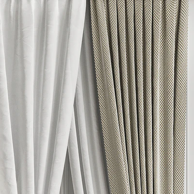 Curtains with balcony doors 512C — Ver 3