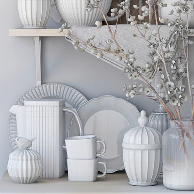 Decorative set for the kitchen 11 — Ver 4