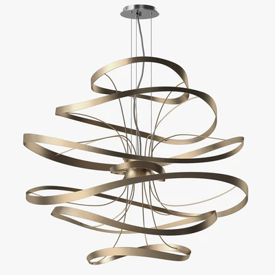 Corbett lighting - Calligraphy pendant — Ver 1