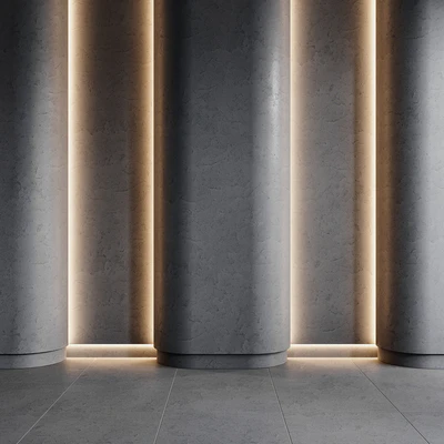 concrete set | decorative plaster | 2 — View 3