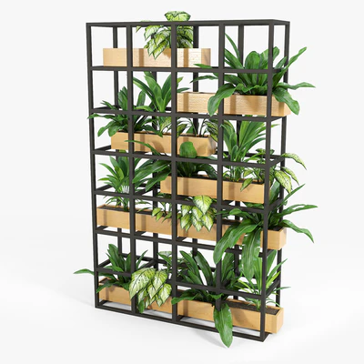 metal shelving in the interior 2 — Ver 4