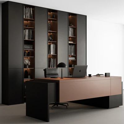 Boss Desk - Office Furniture 539 — Вид 1