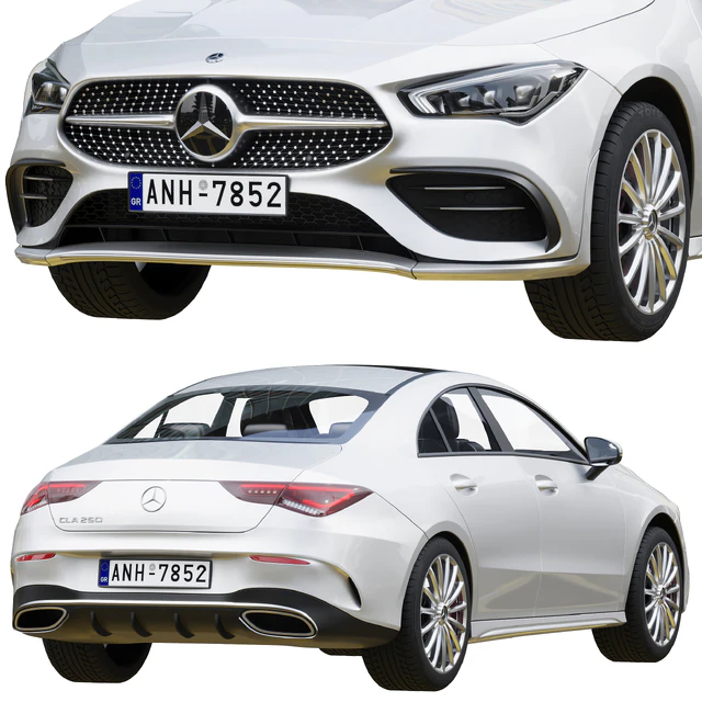 Mercedes-Benz CLA Coupe 250 2020 — Скачать
