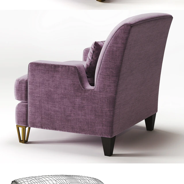 BAKER Almandine Lounge Chair — Descargar