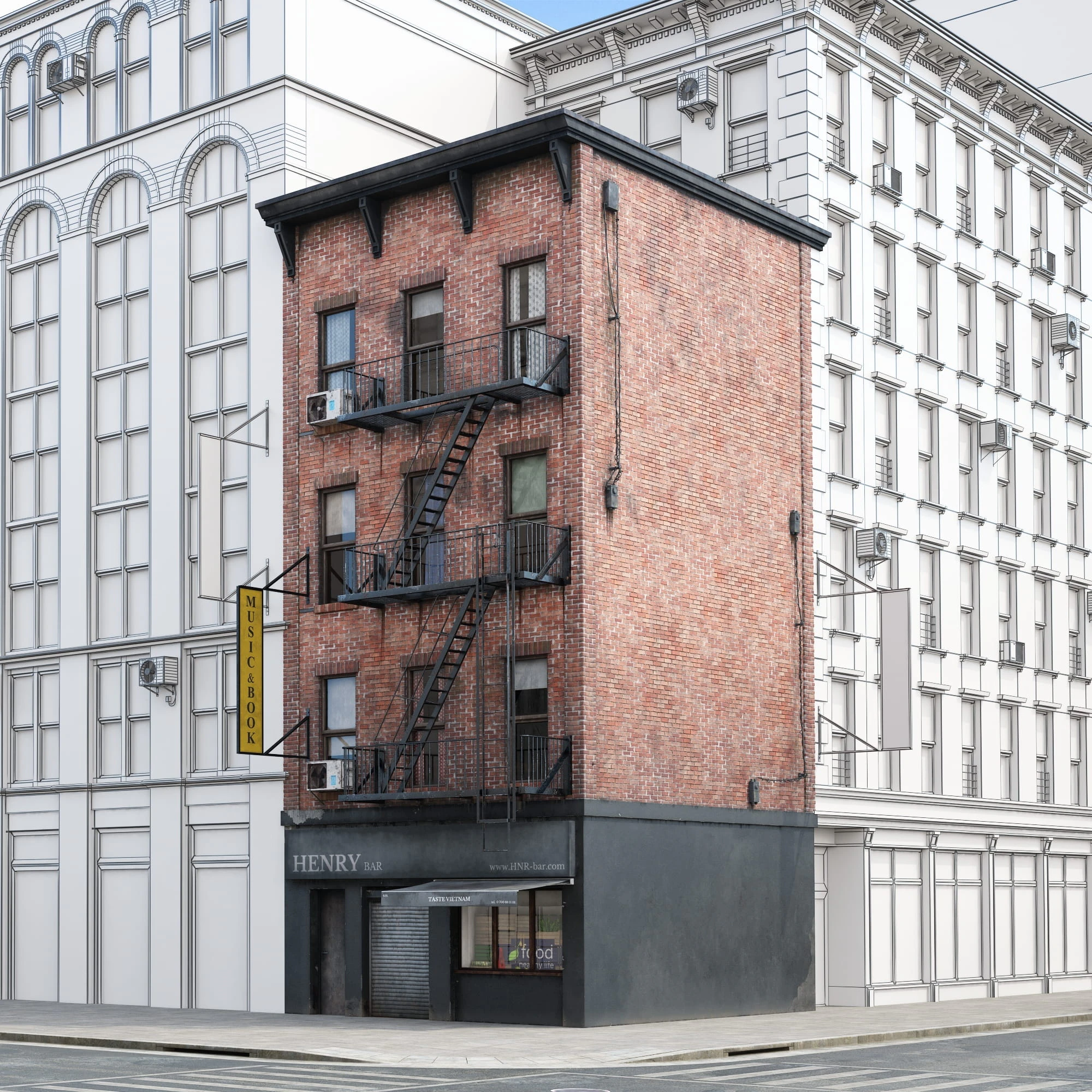 new york style buildings 019 — Descargar