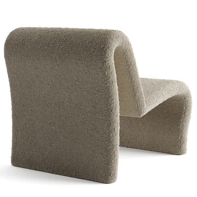 Curvy Sculptural Lounge Chair — Вид 3