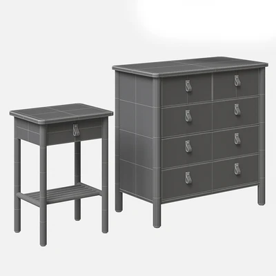 BJÖRKSNÄS / BJORKSNAS Cabinet and chest of drawers IKEA — Ver 4