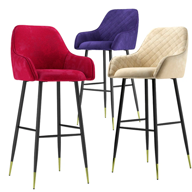 Барный стул Ivar. Antiba Bar Stool Onix Mebel — Скачать