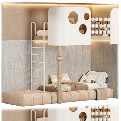 Children bunk bed Kids room — Вид 1