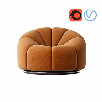 Pierre Paulin Fauteuil Alpha — Ver 3