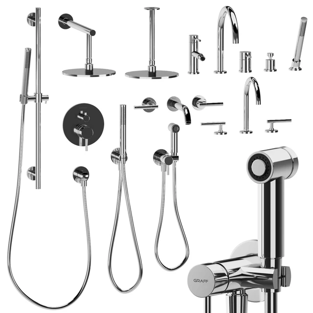 Graff ME | With adjustable shower hose — Descargar