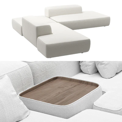 Modular sofa Lema Cloud — Вид 3