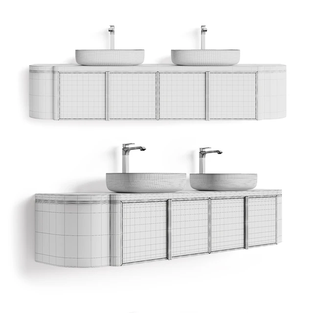 FIFTYFOURMS Chalice Double Hanging Cabinet — Descargar