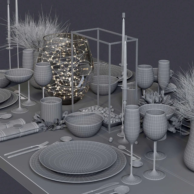 Luxury table setting L — Descargar
