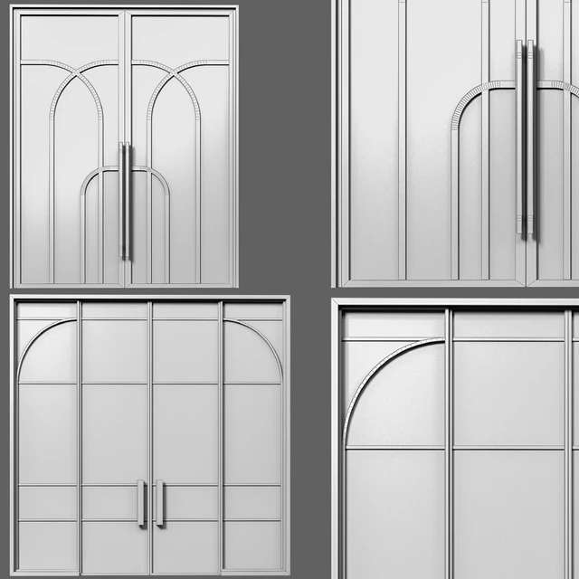 Door Collection 11-Interior - Glass Door — Descargar