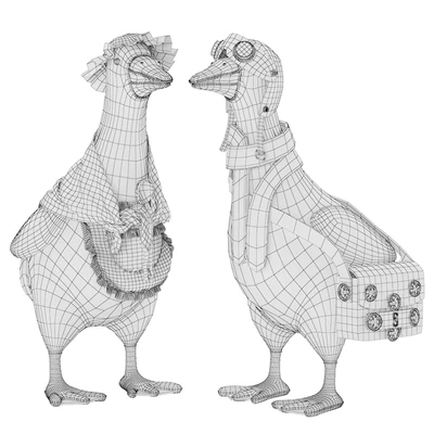 Knitted Geese — Вид 3