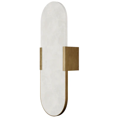 Creative Mary Dahlia Alabaster wall lamp — Вид 1