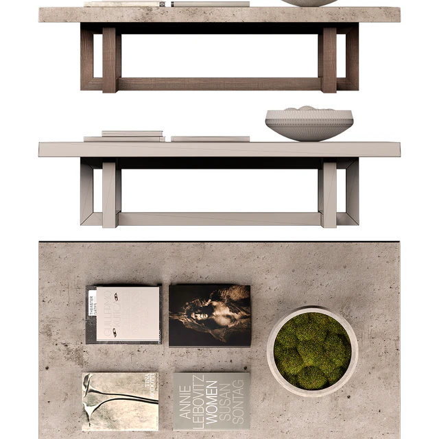 Heston Rectangular Coffee Table — Скачать