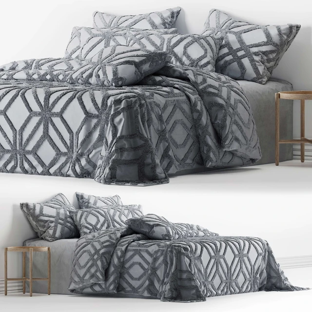 Adairs Willow Silver Coverlet — Скачать
