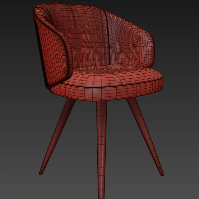 Lema Dining Chair With Solid Base — Descargar