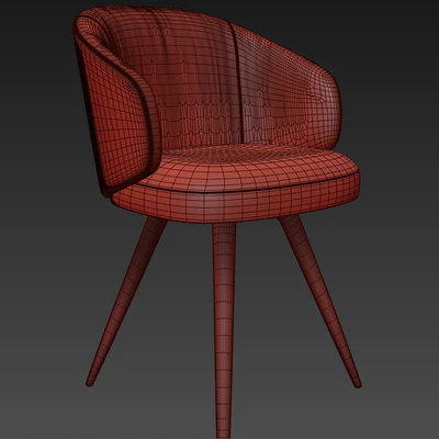 Lema Dining Chair With Solid Base — Ver 2
