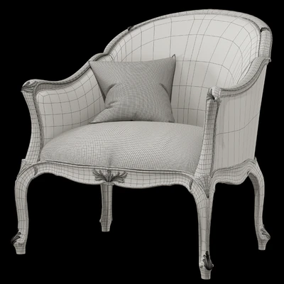 Roberto giovannini armchair art 1225 — Ver 2