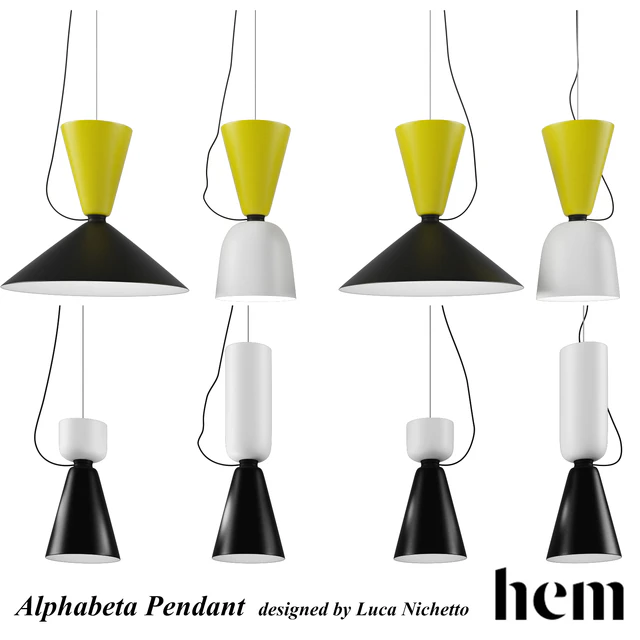 Alphabeta pendant - designed by Luca Nichetto — Descargar