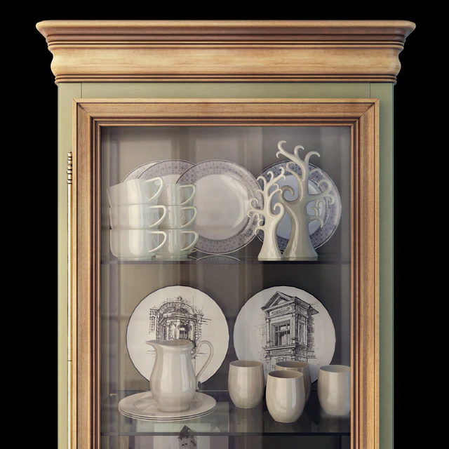 Cabinet bookcase. Showcase Belfan Olivia — Descargar