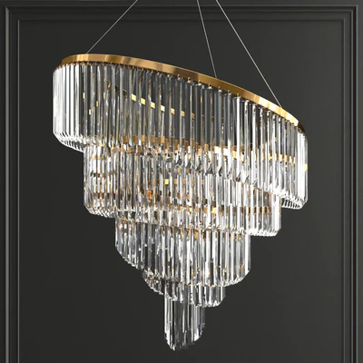 Collection of modern crystal chandeliers — Ver 3