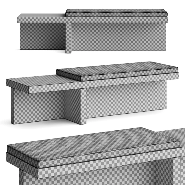 CB2 Pierre Travertine Bench — Descargar