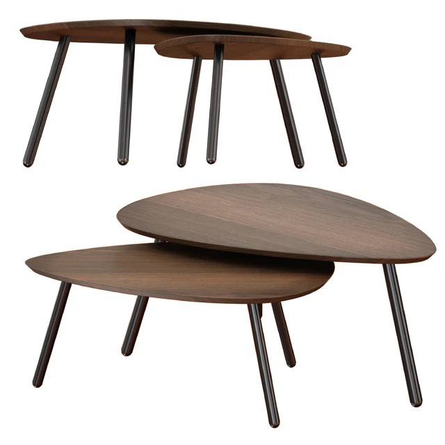 Журнальный столик HENDRIX NESTING COFFEE TABLE — Скачать