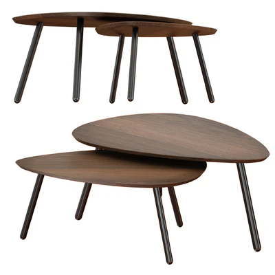 Журнальный столик HENDRIX NESTING COFFEE TABLE — Вид 3